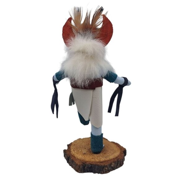 Kachina Handmade Doll Signed 7 Inch Star Whipper‎ AM Native American Indian Art - Picture 4 of 11